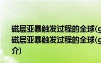 磁层亚暴触发过程的全球(global)MHD-Hall数值模拟(关于磁层亚暴触发过程的全球(global)MHD-Hall数值模拟的简介)