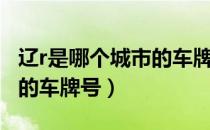 辽r是哪个城市的车牌号（辽r到底是哪个城市的车牌号）