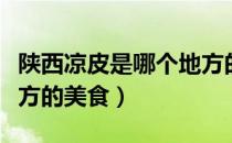 陕西凉皮是哪个地方的菜（陕西凉皮是哪个地方的美食）