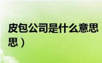 皮包公司是什么意思（皮包公司到底是什么意思）