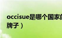 occisue是哪个国家的品牌（occisue是什么牌子）