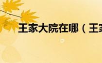王家大院在哪（王家大院在哪个城市）