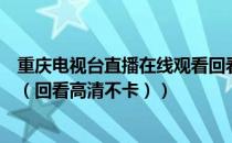 重庆电视台直播在线观看回看（重庆卫视直播在线观看方法（回看高清不卡））