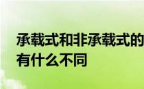 承载式和非承载式的区别 承载式和非承载式有什么不同