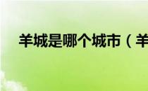 羊城是哪个城市（羊城指的是哪个城市）