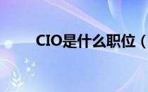 CIO是什么职位（CIO是什么意思）
