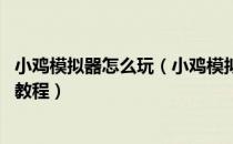 小鸡模拟器怎么玩（小鸡模拟器怎么用 小鸡模拟器使用方法教程）