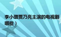 李小璐贾乃亮主演的电视剧（李小璐贾乃亮主演的电视剧有哪些）