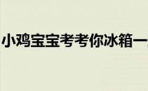小鸡宝宝考考你冰箱一般存放多少食物更省电