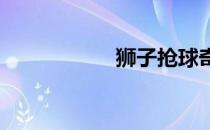 狮子抢球奇石的样子