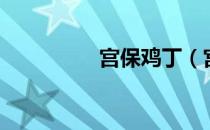 宫保鸡丁（宫保指什么）
