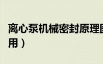 离心泵机械密封原理图（离心泵机械密封的作用）