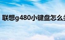 联想g480小键盘怎么关（联想g480参数？）