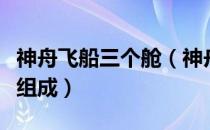神舟飞船三个舱（神舟系列飞船目前由几个舱组成）