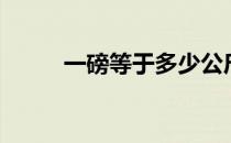 一磅等于多少公斤（磅换算公斤）