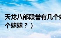 天龙八部段誉有几个妹妹（天龙八部段誉有几个妹妹？）
