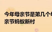 今年母亲节是第几个母亲节 2022年5月8日母亲节蚂蚁新村