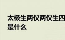 太极生两仪两仪生四象原文 太极生两仪两仪是什么