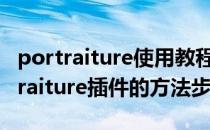portraiture使用教程怎么安装（ps安装Portraiture插件的方法步骤）
