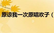 原谅我一次原唱欢子（原谅我一次欢子歌词）