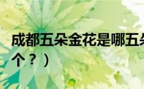 成都五朵金花是哪五朵（成都五朵金花是哪五个？）