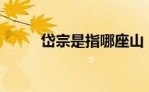 岱宗是指哪座山（岱宗是哪个山）
