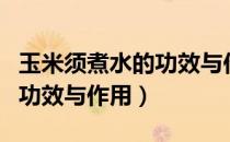 玉米须煮水的功效与作用小孩（玉米须煮水的功效与作用）