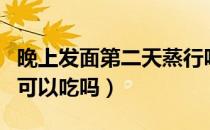 晚上发面第二天蒸行吗（晚上发面第二天酸了可以吃吗）