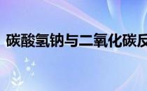 碳酸氢钠与二氧化碳反应 钠与二氧化碳反应