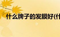 什么牌子的发膜好(什么牌子的发膜好用?)