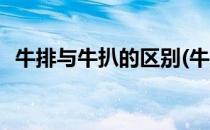 牛排与牛扒的区别(牛排与牛扒的区别图片)