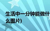 生活中一分钟能做什么(生活中一分钟能做什么图片)