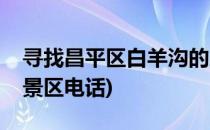 寻找昌平区白羊沟的泉水(昌平白羊沟自然风景区电话)