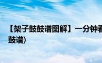 【架子鼓鼓谱图解】一分钟看懂架子鼓图谱(架子鼓介绍图解 鼓谱)