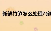 新鲜竹笋怎么处理?(新鲜竹笋怎么处理苦味)