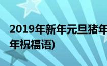 2019年新年元旦猪年祝福语有哪些(猪年的新年祝福语)