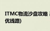 ITMC物流沙盘攻略 基础篇(itmc物流沙盘最优线路)