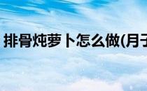 排骨炖萝卜怎么做(月子餐排骨炖萝卜怎么做)