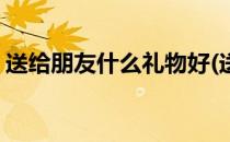 送给朋友什么礼物好(送给朋友什么礼物好呢)