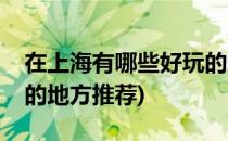 在上海有哪些好玩的地方(在上海有哪些好玩的地方推荐)