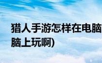 猎人手游怎样在电脑上玩(猎人手游怎样在电脑上玩啊)