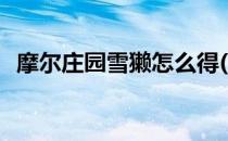 摩尔庄园雪獭怎么得(摩尔庄园雪獭在哪儿)