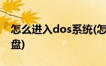 怎么进入dos系统(怎么进入dos系统格式化c盘)