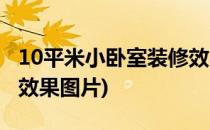 10平米小卧室装修效果图(10平米小卧室装修效果图片)