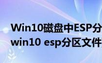 Win10磁盘中ESP分区的文件怎么复制出来(win10 esp分区文件)