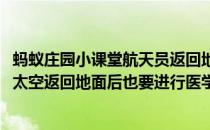 蚂蚁庄园小课堂航天员返回地面后需要医学隔离吗(航天员从太空返回地面后也要进行医学隔离吗蚂蚁庄园)
