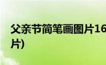 父亲节简笔画图片16张(父亲节儿童简笔画图片)