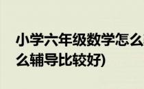 小学六年级数学怎么辅导(小学六年级数学怎么辅导比较好)