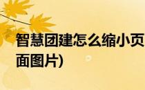 智慧团建怎么缩小页面(智慧团建怎么缩小页面图片)