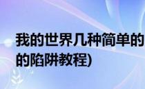 我的世界几种简单的陷阱(我的世界几种简单的陷阱教程)